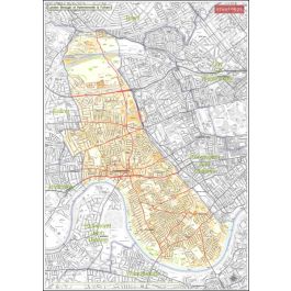 London: Hammersmith and Fulham Borough Map - Stanfords Print on Demand ...