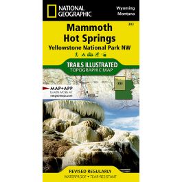 Mammoth Hot Springs - Yellowstone National Park NW [303] Wyoming ...