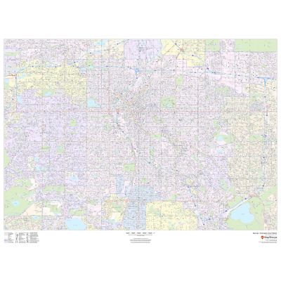 Colorado Springs Zip Map