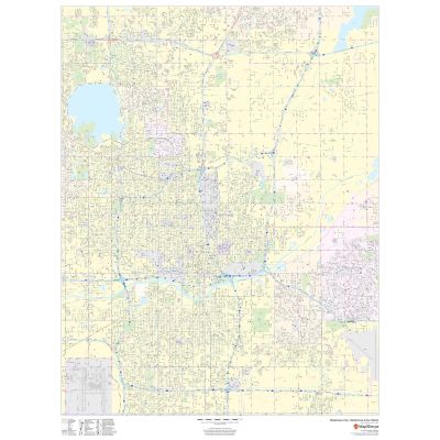 Oklahoma City Metro Zip Code Map Mapguide
