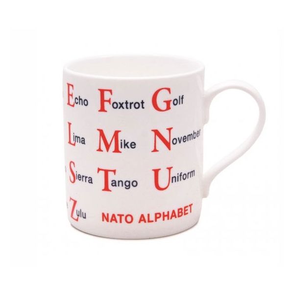 Nato Alphabet Mug | Stanfords
