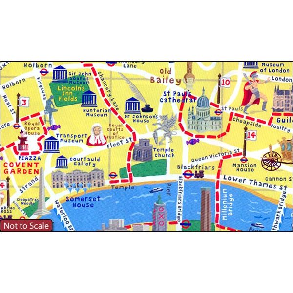 London Map - Adventure Walks | Stanfords