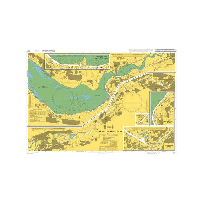 Admiralty Chart 3478 - Manchester Ship Canal and Upper River Mersey ...