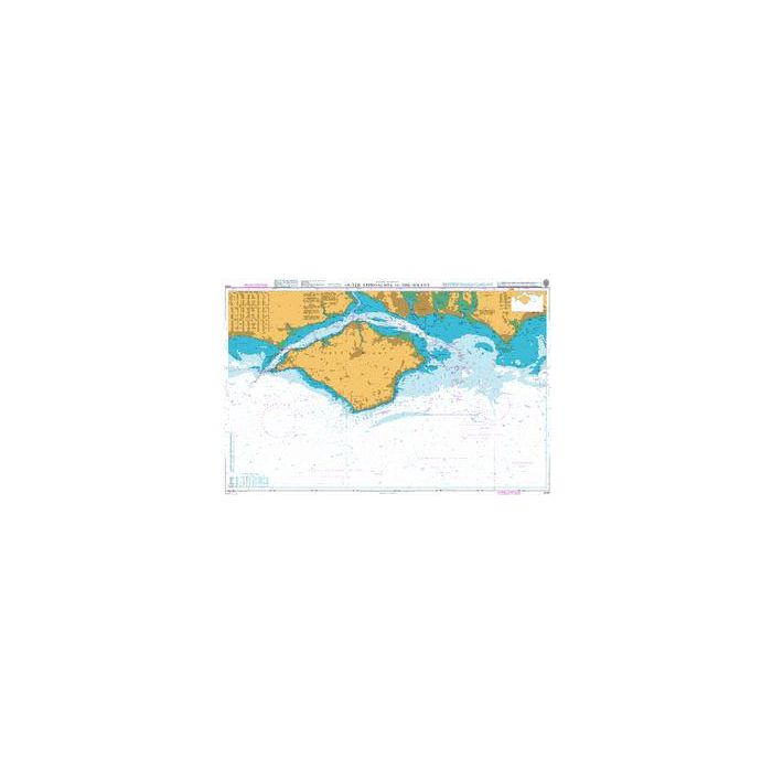 Admiralty Chart BA2045 - Outer Approaches to The Solent | Stanfords