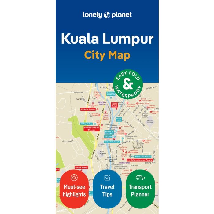 Mappa Città Di Kuala Lumpur - Lonely Planet, Cartina Dettagliata Per Turisti E Viaggiatori - Foto 4