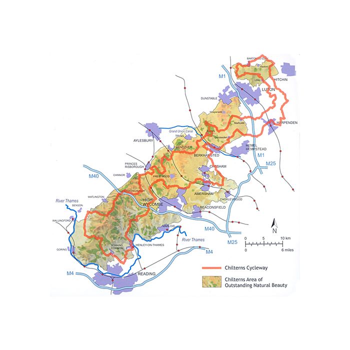 The Chilterns Cycleway Guide Stanfords