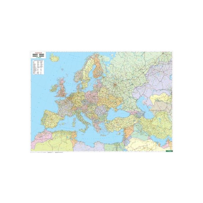 Europe - Middle East - Central Asia | Freytag & Berndt Road Map