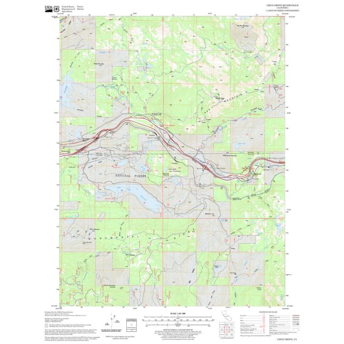 Cisco Grove Quadrangle, California Stanfords