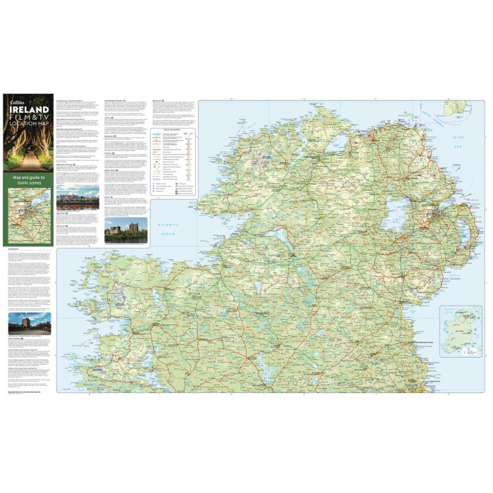 Map Of Ireland Handy By Collins Maps – Brand New Folded Sheet Map, 2023 Edition, English