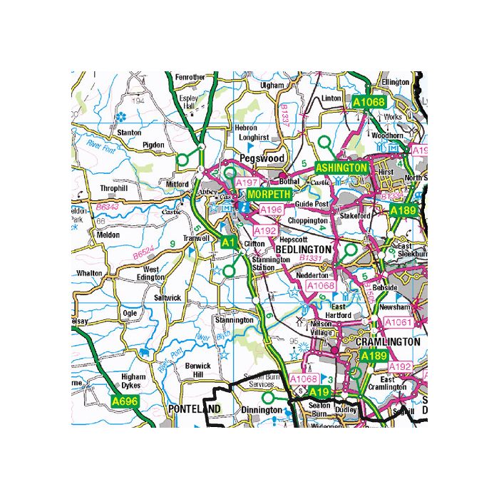 Northumberland County Map Northumberland County Map. Divisions