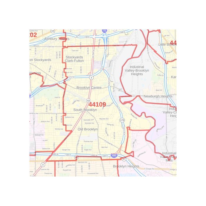 Cuyahoga County, Ohio ZIP Codes | Stanfords