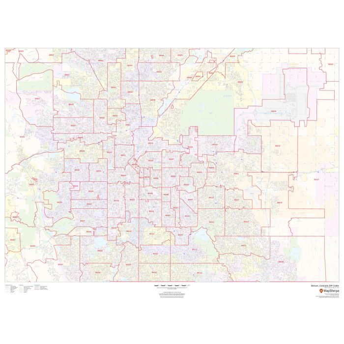 Denver, Colorado ZIP Codes | Stanfords