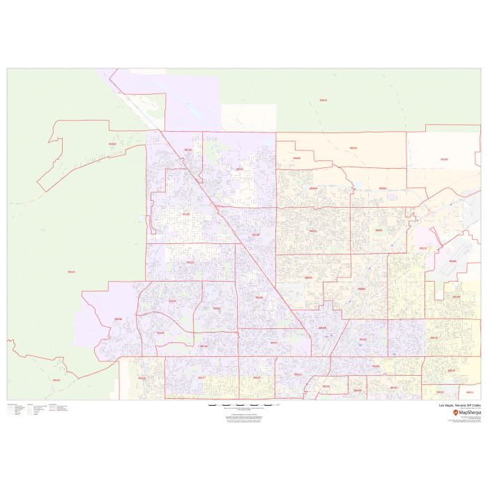 Las Vegas, Nevada ZIP Codes Stanfords