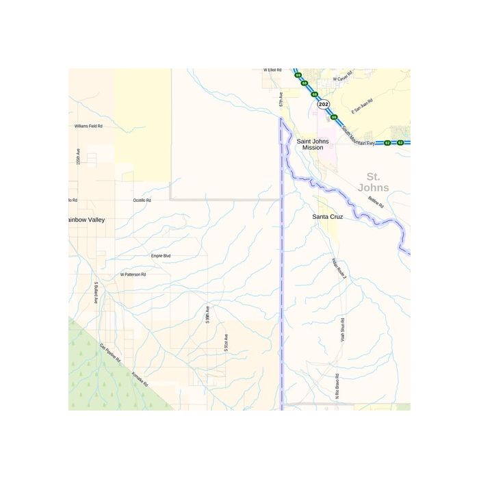 Mcdot Map Maricopa Arizona Map