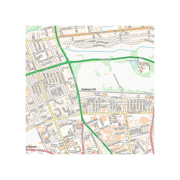 Preston Map