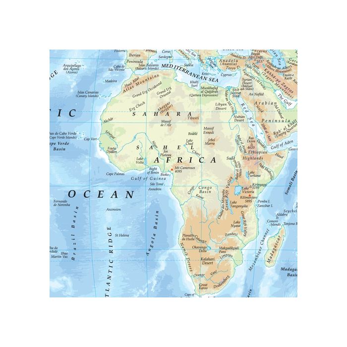 Pin Board World Physical Map Hi-res Stock Photography And Images World Map