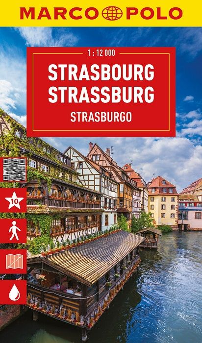 Strasbourg, France | Marco Polo City Map | 1:12,000 | Stanfords
